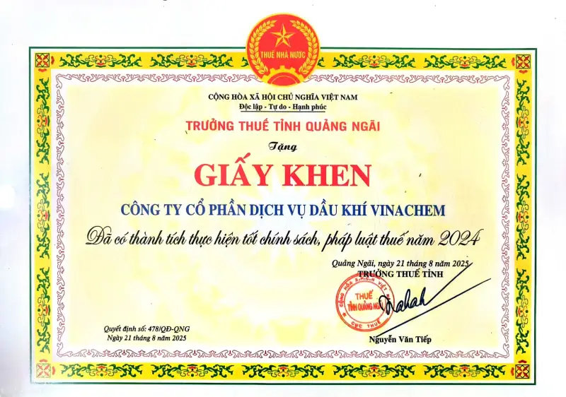 why people choosing Vinachem JSC